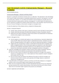 summary notes-Unit VII Scholarly Activity Criminal Justice Managers – Research Evaluation