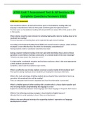 LETRS Unit 7 Assessment Test & All Sessions 1-6 Complete Questions&sol;Answers 2022&period;