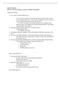 Business Law Legal Foundations Notes