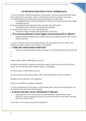 NR326 ATI RN Mental Health Online Practice B (60 Questions) GRADE A+