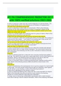 ATI PN COMPREHENSIVE PREDICTOR 2017-with 100% verified solutions-2023-2024