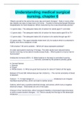Understanding medical surgical  nursing&comma; chapter 6