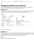 Comparing Health Care Systems US and UK &lpar;ANSWERED&rpar;