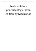 test-bank-for-pharmacology -10th-edition-by McCuistion.