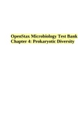OpenStax Microbiology Test Bank Chapter 4: Prokaryotic Diversity 2023