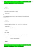 6541 peds midterm exam questions with answers graded A&plus;
