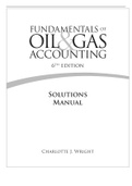 PHYS 1301 Solutions Manual Fundamentals of Oil and Gas Accounting 6ed Charlotte J. Wright- University of Houston