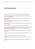 D115 study guide&period;