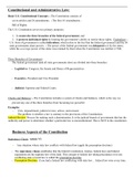 Business Law Constitution Notes
