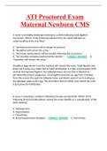 Maternal newborn ati proctored exam 2023