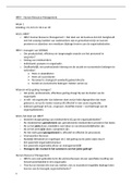 samenvatting week 1t&sol;m 6 HRM