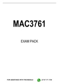 MAC3761 EXAM PACK 2025