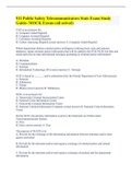 911 Public Safety Telecommunicators State Exam Study Guide- MOCK Exams &lpar;all solved&rpar;