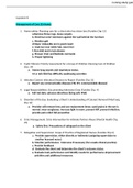 Capstone A and B study guide