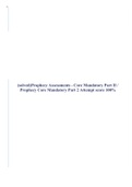 &lpar;solved&rpar;Prophecy Assessments - Core Mandatory Part II &sol; Prophecy Core Mandatory Part 2 Attempt score 100&percnt;