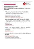 ACLS Exam Version A 50 questions with all the correct answers