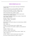 HESI A2 VOCAB Practice Test