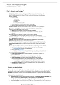 Sociale Psychologie 1 - VUB