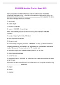 CNOR 200 Question Practice Exam 2023