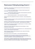 Rasmussen Pathophysiology Exam 2&comma;2023 with 100&percnt; correct questions and answers