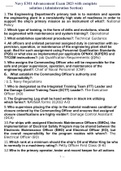 Navy EM1 Advancement Exam 2023 with complete solution &lpar;Administration Section&rpar;