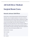 All Swift River Medical-Surgical Room Cases 2023 complete solution ( A+ GRADED 100% VERIFIED) ALL BUNDLED TOGETHER!!!!