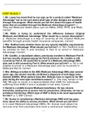 AHIP module 2 Exam Questions And Answers 2021&sol;2022
