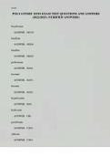POLYATOMIC IONS EXAM TEST QUESTIONS AND ANSWERS &lpar;2022&sol;2023&rpar; &lpar;VERIFIED ANSWERS&rpar;