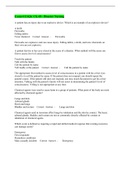 Exam 4 EAQs&colon; Ch&period; 68 - Disaster Nursing