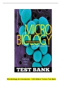 Microbiology An Introduction  12th Edition Tortora Test Bank