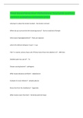 State board practice- Esthetician Test with verified correct complete solution 2023 