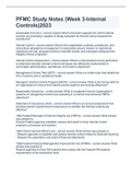 PFMC Study Notes &lpar;Week 3-Internal Controls&rpar;2023