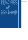 Class notes PSY2450 (PSY2450)  Principles of Behavior, ISBN: 9781000367003