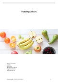 Toets 2&colon; Voedingsadviesverslag&comma; beoordeling&colon; 9