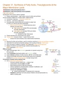 Marks' Medical Biochemistry; outlines ch 31-33