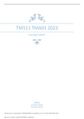 TM111 TMA01 2023