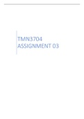 TMN3704 Assignment 3