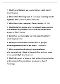 HMC 2023 Study guide, 175 QUESTIONS, WITH COMPLETE SOLUTIONS 2023