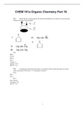 CHEM 161a Organic Chemistry Part 19&period;