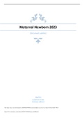 RN Maternal Newborn 2023