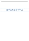 FNDH 450 EXAM 3 TAKE HOME VERSION 2022 FALL&vert; VERIFIED SOLUTION 