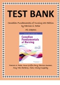 Test Bank for Canadian Fundamentals of Nursing 6th Edition by Patricia A. Potter All chapters