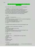 BIO 230 SFSU EXAM 2023 WITH COMPLETE SOLUTION