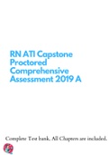 RN ATI Capstone Proctored Comprehensive Assessment 2019 A