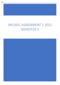 INV2601 ASSIGNMENT 1 2022 SEMESTER 2