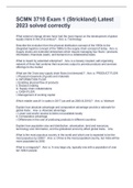 SCMN 3710 Exam 1 &lpar;Strickland&rpar; Latest 2023 solved correctly