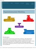 Mintzberg organisatiestructuur