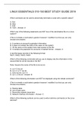 LINUX ESSENTIALS 010-150 BEST STUDY GUIDE 2019