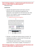 WGU C268 Spreadsheets - Useful formula guide Questions and Answers &lpar;2022&sol;2023&rpar; &lpar;Verified Answers&rpar;