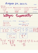 Exponents